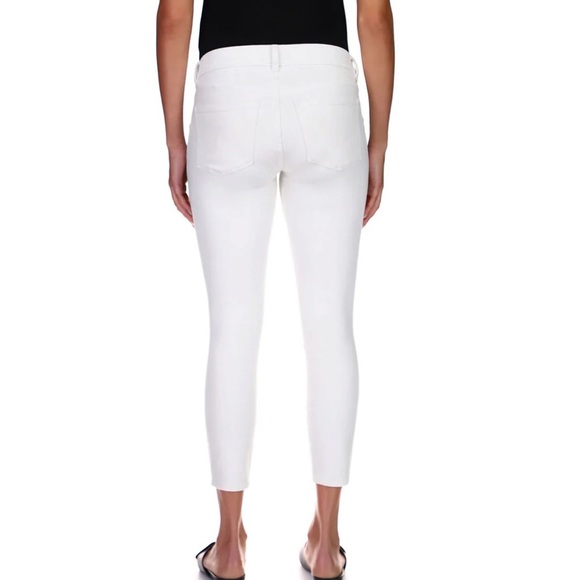 DL 1961 Florence Skinny Maternity Instasculpt Crop Jeans Size 28 - Picture 3 of 14